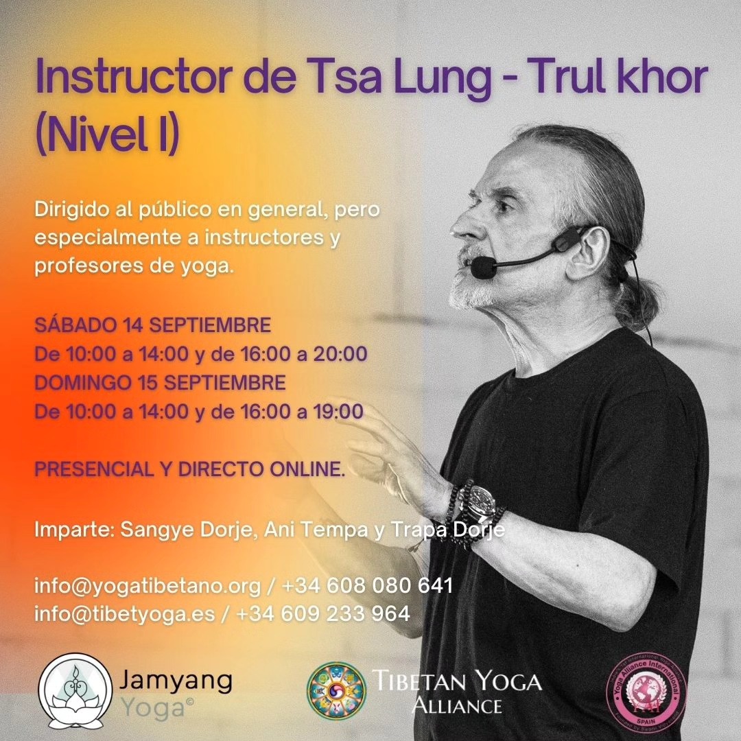 Formación intensiva Tsa Lung