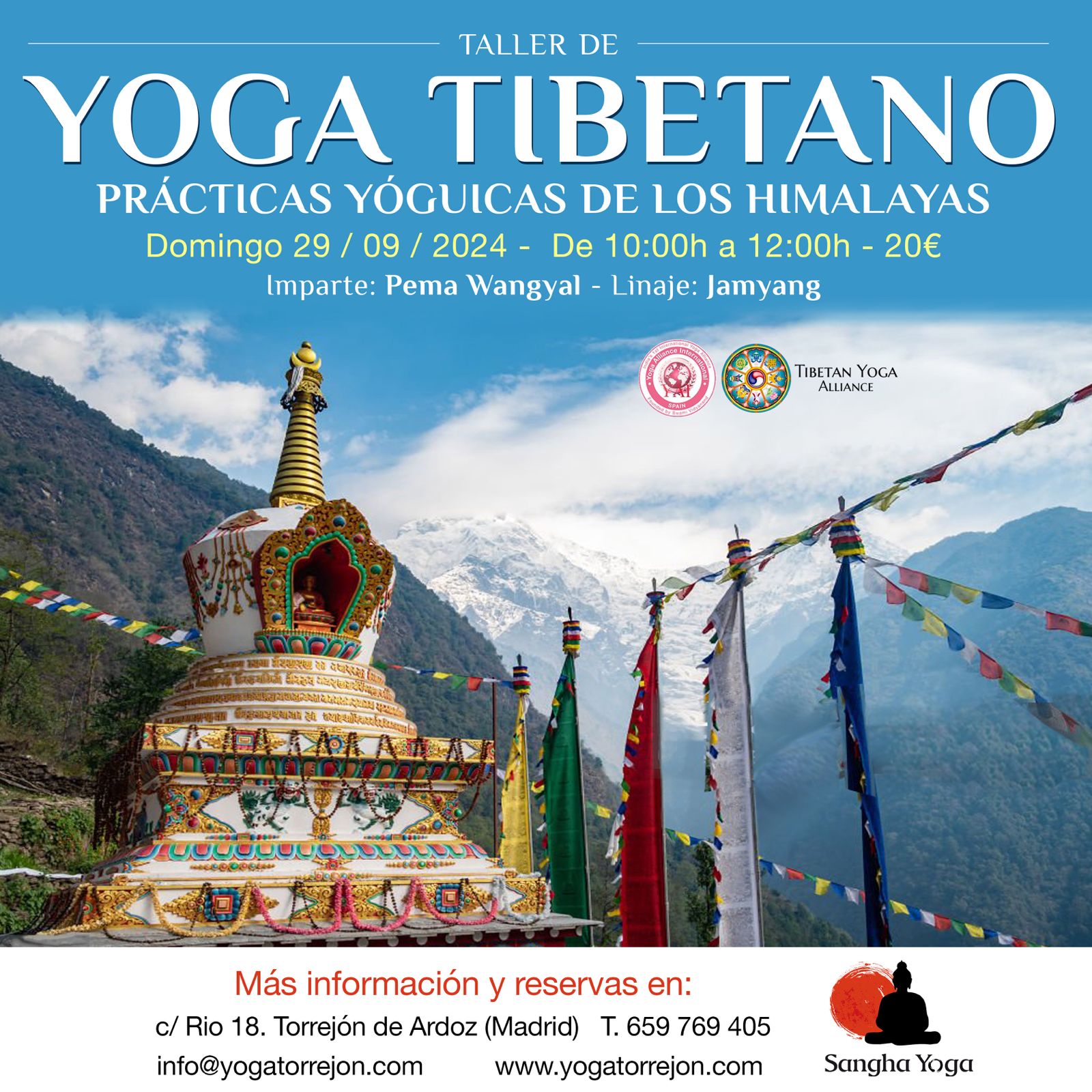 Taller de Yoga en Madrid